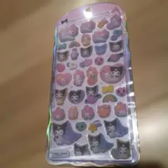 正規品 サンリオ コットンパフィーシール マイメロ クロミ