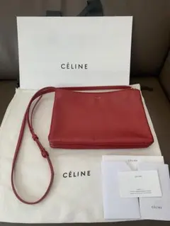 【良品！✨】セリーヌ ショルダーバッグ トリオ ラージ 3連 ポシェット