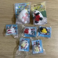 スシロー だっこずし ソフビマスコット マスコットクリップセット