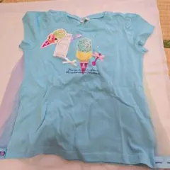 エニーファム Baskin Robbins アイスクリームTシャツ 水色