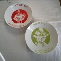 【新品未使用　箱付き】　MOOMIN　パスタカレー皿　２枚セット