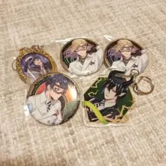 ヒプノシスマイク 缶バッジ 夢野幻太郎 ヒプマイ 有栖川帝統 アクキー