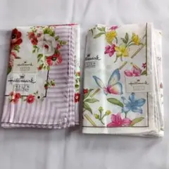 Hallmark ハンカチ 2枚セット