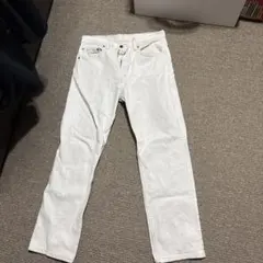 Levi's 505 ホワイトデニムパンツ W34 L34 スケーターswag