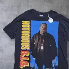 90s vintage BOOTLEG TEES B.I.G. rap tee