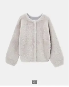 プラステ　フェザーヤーン2WAYカーディガン　S