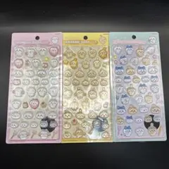 【正規品】 ボンボンドロップシール ちいかわ 3種セット