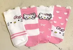 ハローキティ　ソックス　4足　セット
