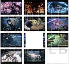 鬼滅の刃　全集中展　場面写ポストカード　刀鍛冶の里編・柱稽古編　OP・ED