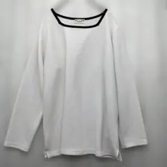 RafitaR ワッフルパイピングカットソー 4L