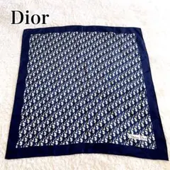 Dior 美品✨Christian Dior シルクスカーフ　トロッター柄　大判