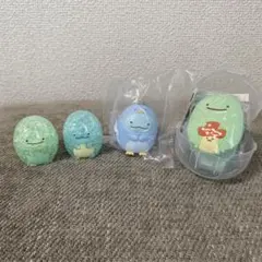 すみっコぐらし 「とかげ」「とかげ本物」4種セット