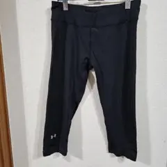 UNDER ARMOUR レディース レギンス ブラック LGサイズのサムネイル