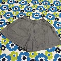 ファミリア キュロットスカート 110 薄手 格子柄