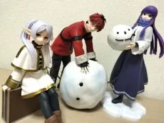 葬送のフリーレン エクステラ　雪遊び2種 デスクトップキュート　フリーレン