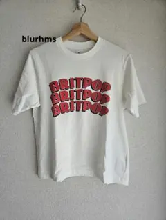 極美品 blurhms プリント 半袖Tシャツ ホワイト Bshopのサムネイル