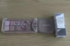 アイシャドウパレット、シェーディング、美容液3点セット