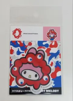 ミャクミャク サンリオ マイメロディ アパレルステッカー 顔 EXPO2025