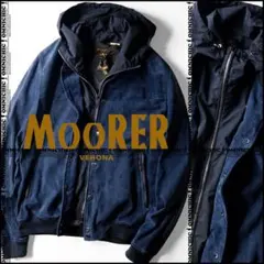 最高級105万新品MOORERムーレースエードレザーブルゾンジャケット50 