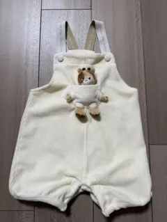 Cottoli　バースデイ　キリン　サロペット　コーデュロイ　80サイズ