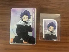 ヒロアカ ヒーロープラザ 心操人使 ブリキカード 特典ステッカー