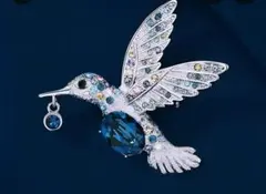 ハチドリデザイン ブローチ