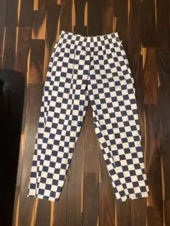 cookman シェフパンツ Chef Pants Checker Navy