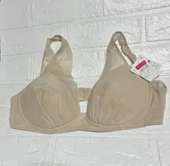 グンゼ　ノンワイヤー　ブラジャー　LLサイズ　ベージュ　※タグ付き、新品のサムネイル