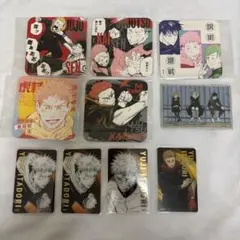 呪術廻戦 アートコースター メモリアルコレクション 箔押しクリアカード 虎杖悠仁