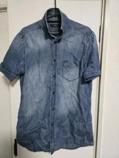 DIESEL　 デニム半袖シャツのサムネイル