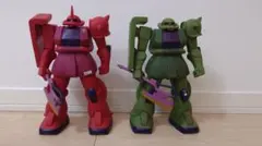 ソフビモビルスーツ ザク シャアザク グフ 全9体セット ソフビモビルスーツ ザク シャアザク グフ 全9体セット - メルカリ