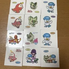 ポケモンキャラクターシール 12枚セット