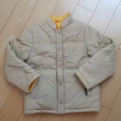 コムサイズム　リバーシブル　中綿　ジャケット　120㎝