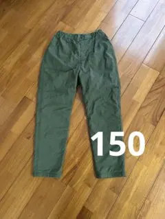 ユニクロ　防寒　ロングパンツ ウエストゴム