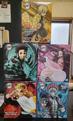 鬼滅の刃　VIBRATION STARS　フィギュア　煉獄杏寿郎　猗窩座　炭治郎