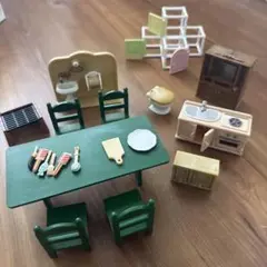 シルバニアファミリー ミニチュア家具セット