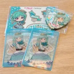 Liella! 鬼塚冬毬 GIGO アクリルスタンド 缶バッジ カード