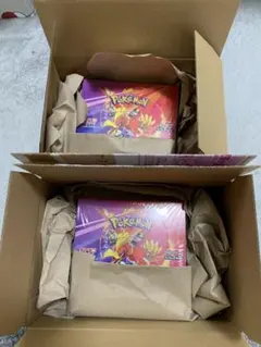 ポケモンカードゲーム 熱風のアリーナ シュリンク付き　2BOX プロモなし