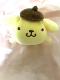 ポムポムプリン ぬいぐるみ キーホルダー付き