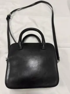 美品 アダムエロペ 2way ミニボストン ショルダーバッグ　フェイクレザーのサムネイル