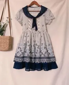 Axes アクシーズファム　編み上げリボン　ゴシック　y2k coquette