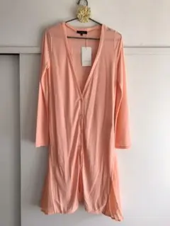 新品☆rienda リエンダ サイドプリーツ付きロングカーディガン トップス