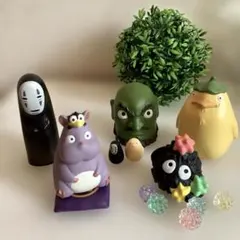 ジブリ 千と千尋の神隠し 指人形 ミニフィギュアセット 置物 インテリア