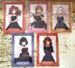 学園アイドルマスター　クリアカード5種set