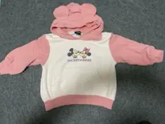 【値下げ中】BABYDOLL ミッキー・ミニー トレーナー　裏起毛　モコモコ素材