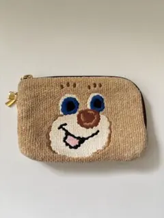 【未使用タグ付き】 フェイラー テディ 巾着ポーチ 匿名配送 新品未使用フェイラードアップテディ 耳付き巾着ポーチ