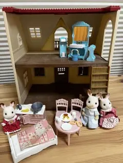 シルバニアファミリー はじめてのシルバニアファミリー DH-07 箱付き