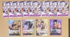 モンキー・D・ルフィ　P-041 プロモ　ニカ　リーダー　エース　サボ