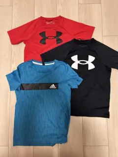 アンダーアーマー・アディダス Tシャツ 3枚セット