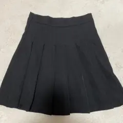 DAZY ブラック プリーツスカート S